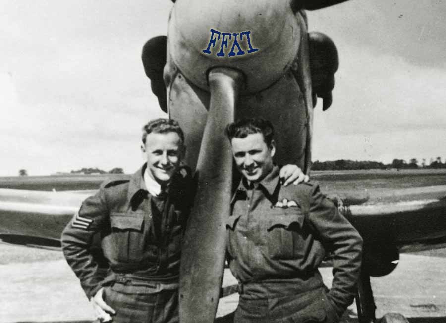 Doug & an unidentified friend