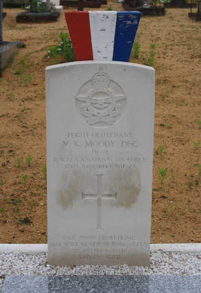 Moody's grave