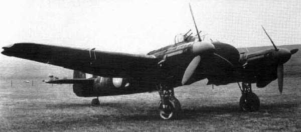 Beaufighter V of 406 Squadron RCAF